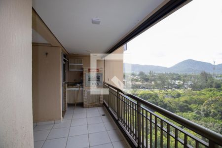 Varanda de apartamento para alugar com 2 quartos, 85m² em Recreio dos Bandeirantes, Rio de Janeiro