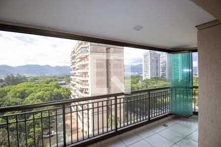 Varanda de apartamento para alugar com 2 quartos, 85m² em Recreio dos Bandeirantes, Rio de Janeiro