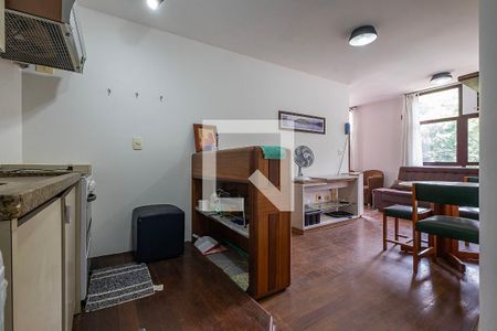 Sala/Cozinha de apartamento para alugar com 1 quarto, 44m² em Jardim Paulista, São Paulo