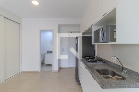 Studio para alugar com 30m², 1 quarto e sem vaga Studio para alugar com 30m², 1 quarto e sem vagaCozinha