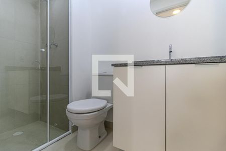 Banheiro de kitnet/studio para alugar com 1 quarto, 30m² em Centro Histórico de São Paulo, São Paulo