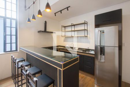 Cozinha de casa para alugar com 1 quarto, 100m² em Brooklin, São Paulo