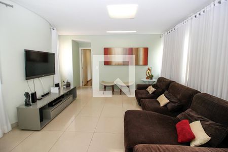 Sala de apartamento à venda com 4 quartos, 165m² em Sion, Belo Horizonte