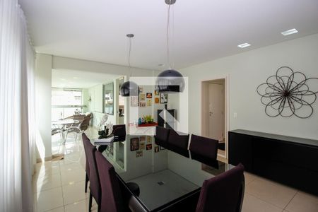 Sala de Jantar 2 de apartamento à venda com 4 quartos, 165m² em Sion, Belo Horizonte