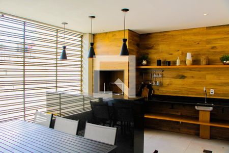 Apartamento à venda com 57m², 2 quartos e 1 vagaÁREA COMUM - CHURRASQUEIRA