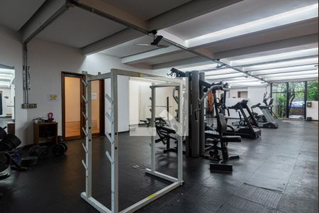 Apartamento para alugar com 45m², 1 quarto e 1 vaga Apartamento para alugar com 45m², 1 quarto e 1 vagaÁrea comum - Academia