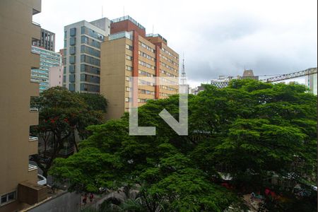 Vista da Sala de apartamento para alugar com 1 quarto, 45m² em Bela Vista, São Paulo