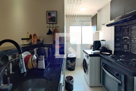 Cozinha de apartamento para alugar com 2 quartos, 51m² em Jardim das Bandeiras, Campinas