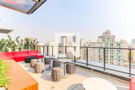 Studio para alugar com 27m², 1 quarto e sem vagaCoworking