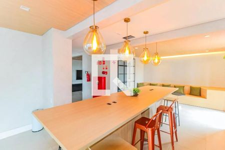 Studio para alugar com 27m², 1 quarto e sem vagaCoworking