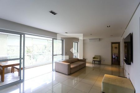 Sala de apartamento à venda com 3 quartos, 123m² em Vila Andrade, São Paulo