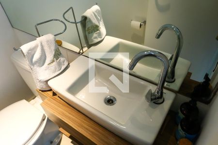 Lavabo de apartamento à venda com 3 quartos, 123m² em Vila Andrade, São Paulo
