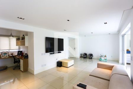 Sala de apartamento à venda com 3 quartos, 123m² em Vila Andrade, São Paulo