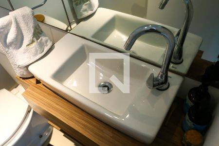 Lavabo de apartamento à venda com 3 quartos, 123m² em Vila Andrade, São Paulo