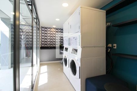 Studio à venda com 26m², 1 quarto e sem vagaLavanderia