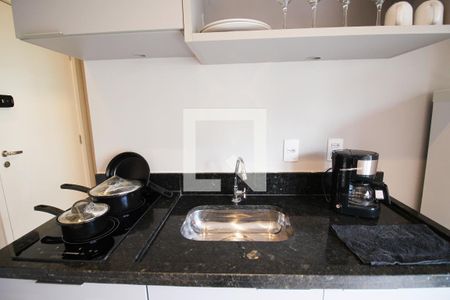 Studio à venda com 26m², 1 quarto e sem vagaCozinha