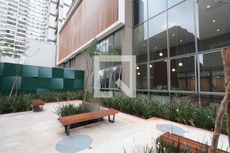 Apartamento à venda com 109m², 3 quartos e 2 vagasFachada e portaria