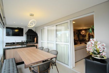 Varanda de apartamento à venda com 3 quartos, 127m² em Tatuapé, São Paulo