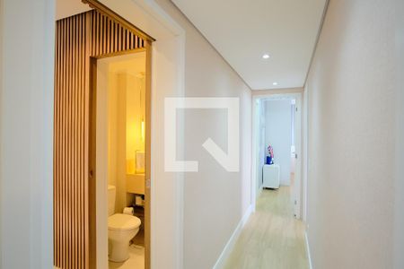 Corredor de apartamento à venda com 3 quartos, 127m² em Tatuapé, São Paulo