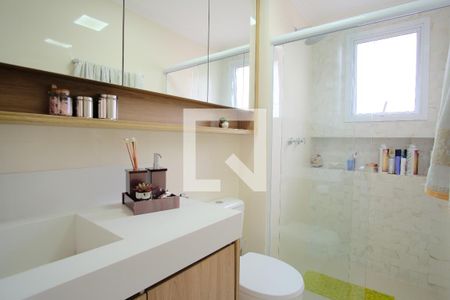 Apartamento à venda com 127m², 3 quartos e 3 vagasBanheiro da Suíte 1