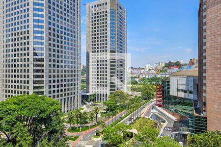 Vista da Sala de apartamento à venda com 3 quartos, 110m² em Itaim Bibi, São Paulo