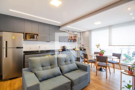 Sala de apartamento para alugar com 1 quarto, 38m² em Centro, Osasco