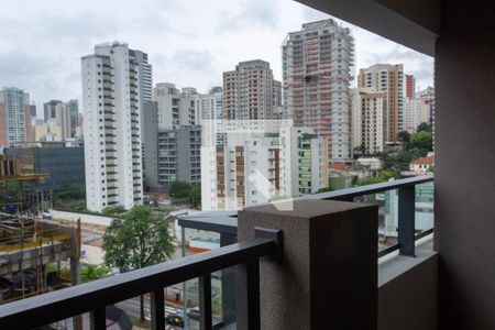 Studio para alugar com 25m², 1 quarto e sem vaga Studio para alugar com 25m², 1 quarto e sem vagaVista da Sacada