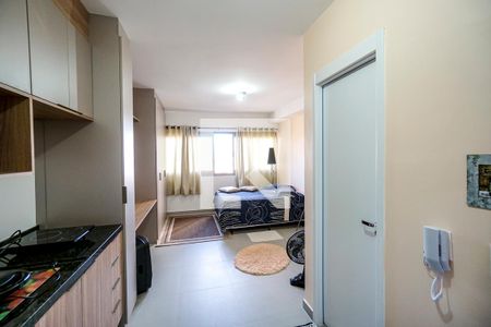 Cozinha de kitnet/studio para alugar com 1 quarto, 26m² em Vila Matilde, São Paulo