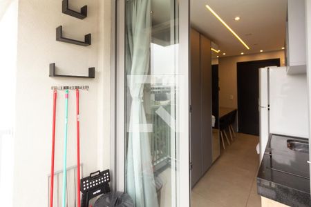 Studio para alugar com 22m², 1 quarto e sem vagaVaranda