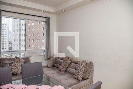 Sala  de apartamento para alugar com 2 quartos, 50m² em Canhema, Diadema
