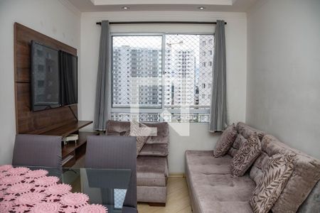 Sala  de apartamento para alugar com 2 quartos, 50m² em Canhema, Diadema