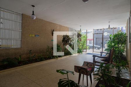 Apartamento à venda com 32m², 1 quarto e sem vaga Apartamento à venda com 32m², 1 quarto e sem vagaÁrea comum - Entrada do Edifício