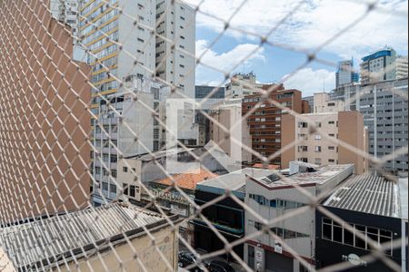 Vista da Sala/Quarto de apartamento à venda com 1 quarto, 32m² em Bela Vista, São Paulo