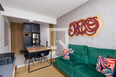 Apartamento para alugar com 40m², 1 quarto e 1 vaga Apartamento para alugar com 40m², 1 quarto e 1 vagaSala