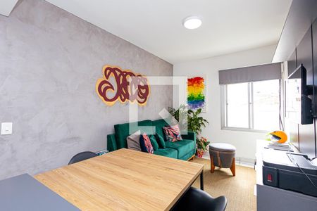 Apartamento para alugar com 40m², 1 quarto e 1 vaga Apartamento para alugar com 40m², 1 quarto e 1 vagaSala