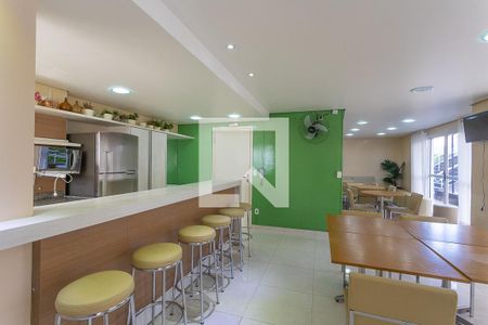 Apartamento para alugar com 44m², 2 quartos e 1 vagaÁrea comum - Salão de festas