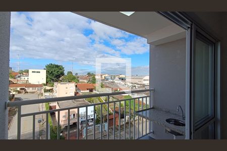 Varanda Sala de apartamento para alugar com 2 quartos, 47m² em Vila Fiori, Sorocaba