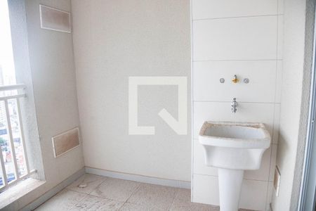 Varanda / área de serviço  de apartamento à venda com 2 quartos, 45m² em Centro, Diadema
