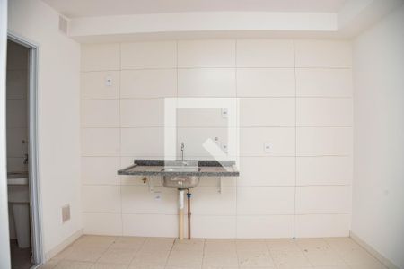 Sala / cozinha  de apartamento à venda com 2 quartos, 45m² em Centro, Diadema