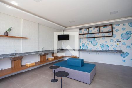 Apartamento à venda com 45m², 2 quartos e 1 vagaLavanderia OMO 