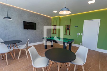 Apartamento à venda com 45m², 2 quartos e 1 vagaÁrea comum - Salão de jogos