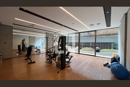 Studio para alugar com 24m², 1 quarto e sem vagaAcademia