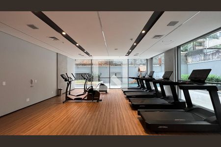 Studio para alugar com 24m², 1 quarto e sem vagaAcademia