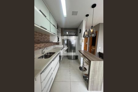 Cozinha de apartamento à venda com 2 quartos, 78m² em Vila da Serra, Belo Horizonte