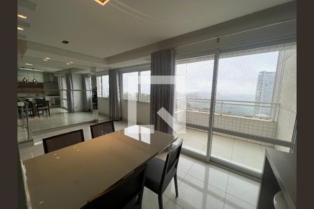 Sala/ cozinha  de apartamento à venda com 2 quartos, 78m² em Vila da Serra, Belo Horizonte