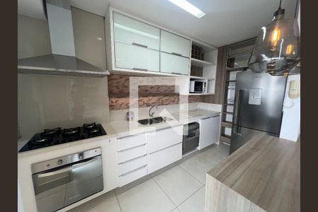 Cozinha de apartamento à venda com 2 quartos, 78m² em Vila da Serra, Belo Horizonte