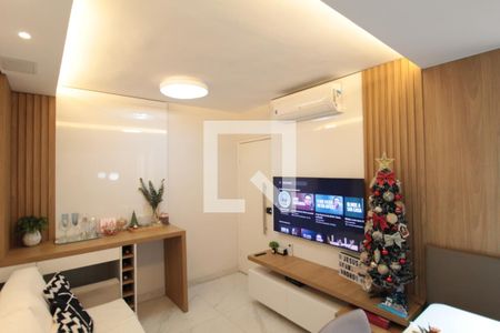 Sala de apartamento para alugar com 2 quartos, 49m² em Castelo, Belo Horizonte