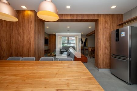Área comum - Salão de festas de kitnet/studio para alugar com 1 quarto, 29m² em Jardim Prudência, São Paulo