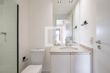 Banheiro da Suíte de kitnet/studio para alugar com 1 quarto, 29m² em Jardim Prudência, São Paulo