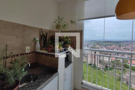 Varanda gourmet de apartamento à venda com 3 quartos, 79m² em Swift, Campinas